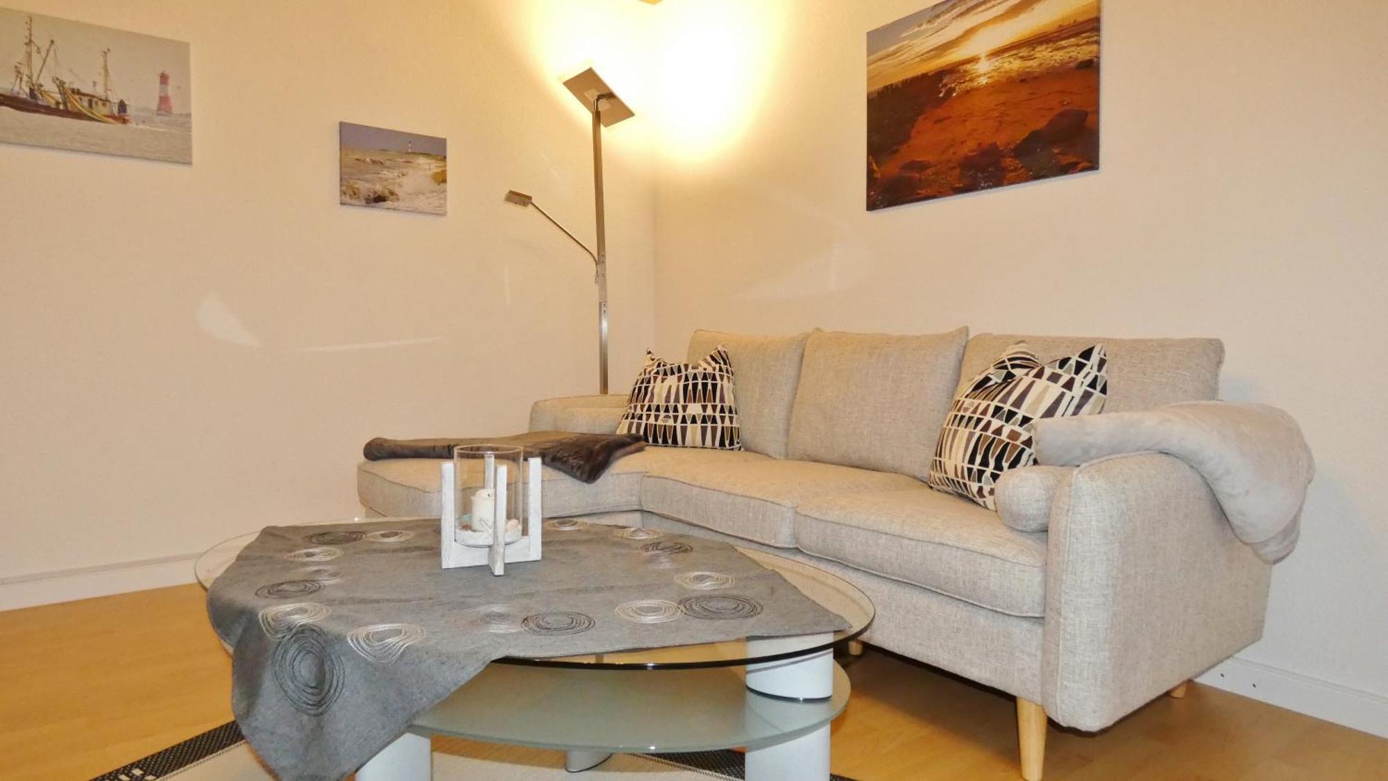 Haus Nordglueck Daire Butjadingen Oda fotoğraf
