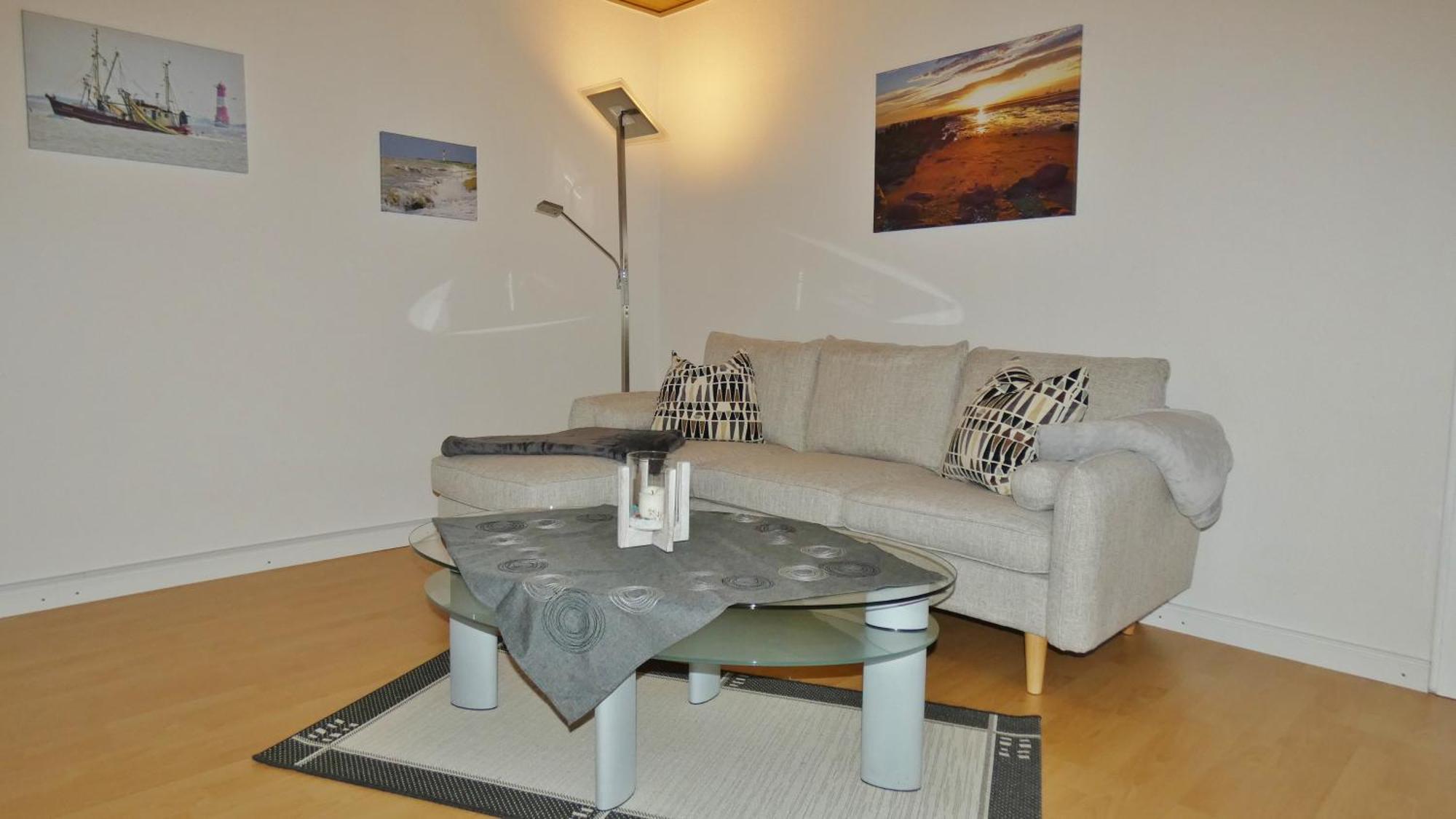 Haus Nordglueck Daire Butjadingen Oda fotoğraf